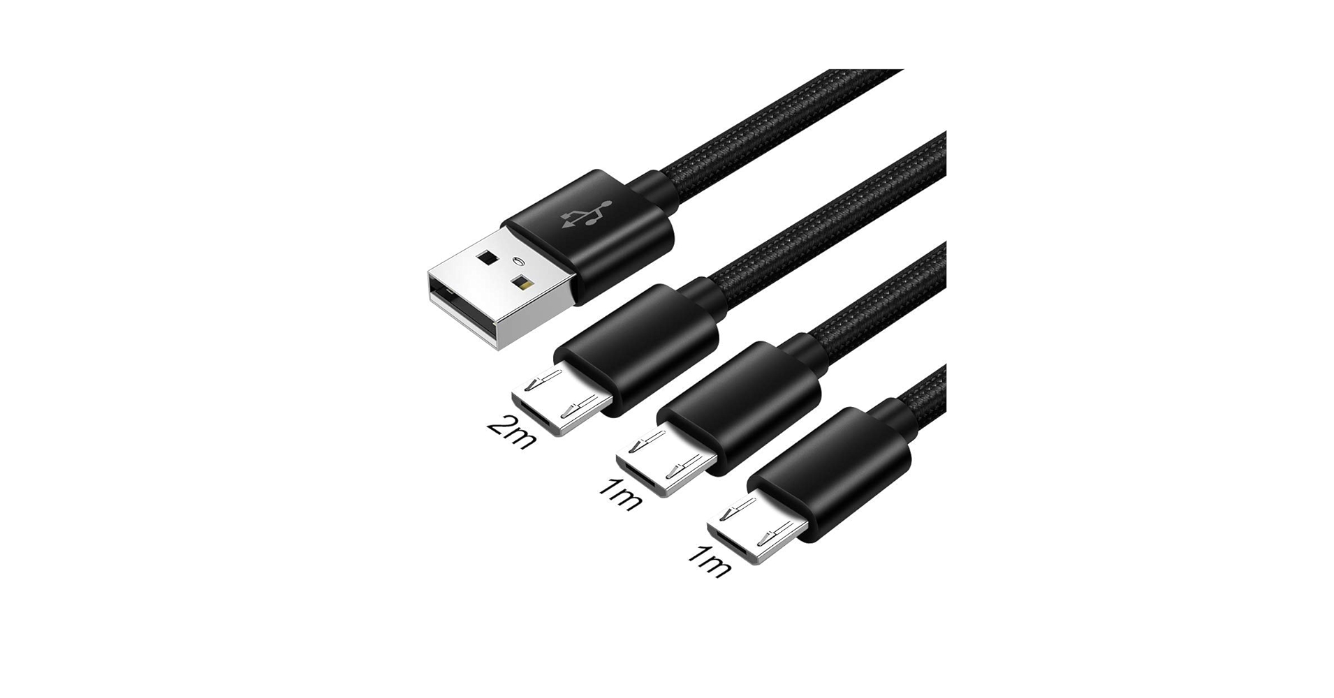 Amazon.co.jp: Micro-usb ケーブル 1m 1m 2m 急速充電 データ